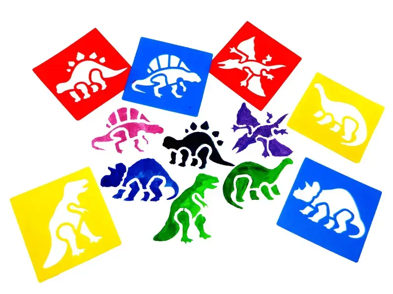 Šablony dinosauři