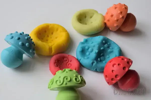 Gumová tiskátka - razítka houbičky