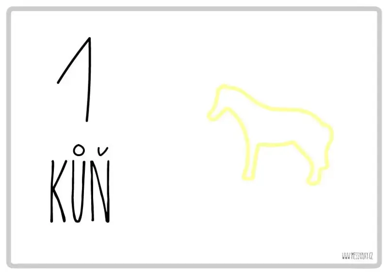Počítáme zvířata na farmě