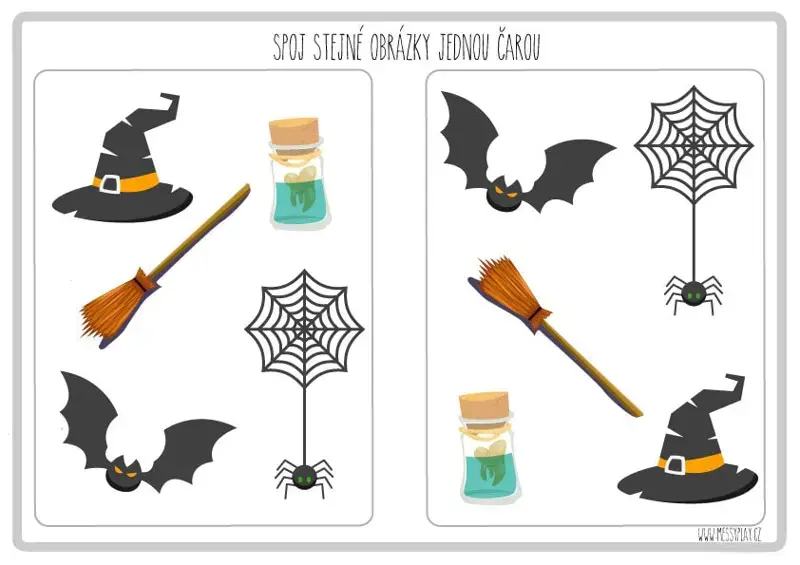 Aktivity na čarodějnice  (Halloween) PDF