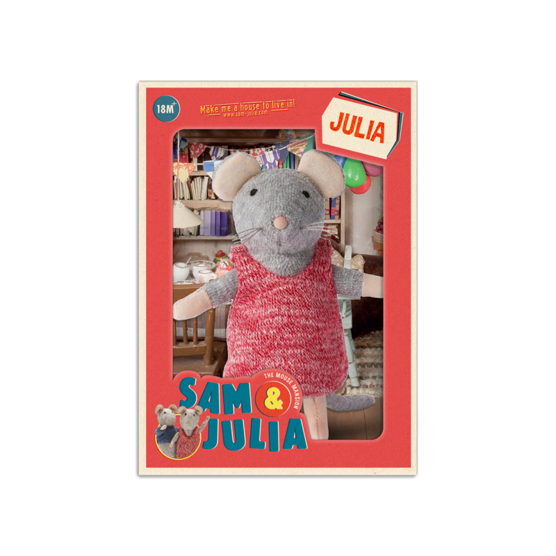 Plyšová myška Julia z Mouse Mansion