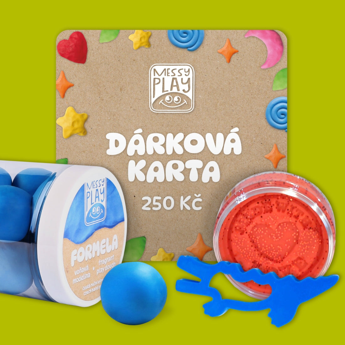 Dárková karta MessyPlay Messy Play Kč 250.00 