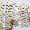 Dřevěné výřezy k dozdobení 50 ks simple Messy Play 