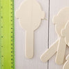 Dřívka obličej 10 ks simple Messy Play 