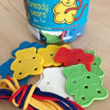 Navlékání medvídků simple Messy Play 
