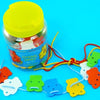 Navlékání medvídků simple Messy Play 